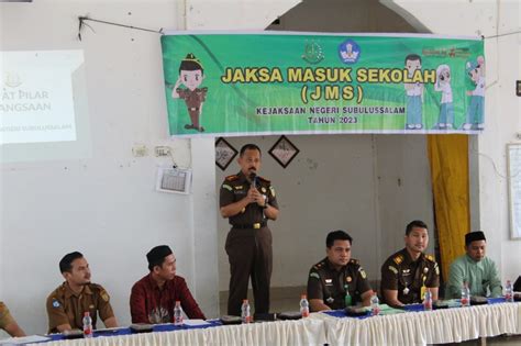 Kajari Subulussalam Masuk Pondok Pesantren Raudhatul Jannah Nusantara