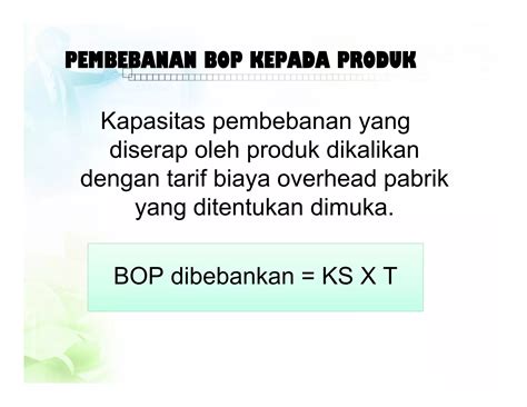 Contoh Biaya Overhead Pabrik 10