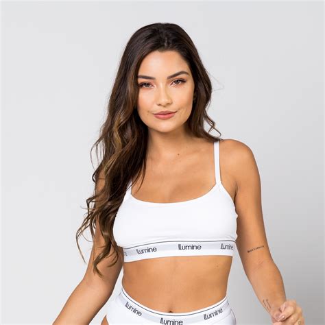 Top Sem Bojo El Stico Ilumine Poliamida Branco Ilumine Lingerie