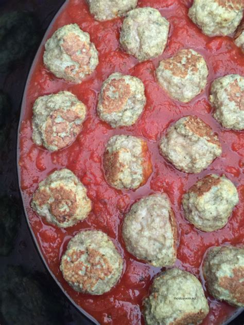 Slow Cooker Meatballs - The Idea Room