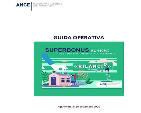 Superbonus Aggiornata La Guida Operativa Dell Ance Build News