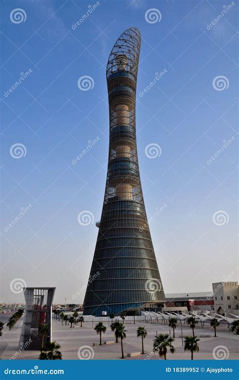 Khalifa Tower stock photo. Image of tower, kalifa, qatar - 18389952