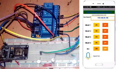 Iot Home Automation System Using Blynk Nodemcu Esp8266 50 Off