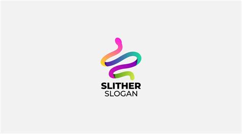 Slither gradient Snake vector design template logo icon 15718557 Vector Art at Vecteezy