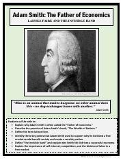 Adam Smith The Father Economics Pdf Adam Smith The Father Of