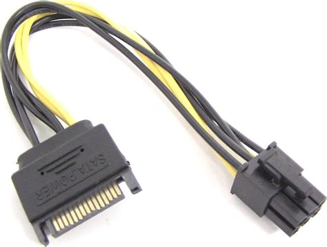 Bematik Sata Power Cable Pin Male To P H Pci Express Amazon Co