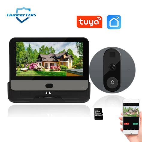 Tuya Ak Ll G Zetleme Kameras 1080P HD Video Kap Zili Wifi Ev Zili PIR