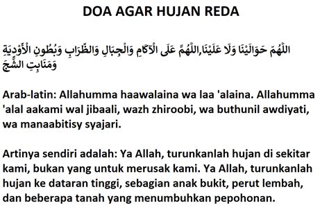 4 Doa Agar Hujan Berhenti Dan Cuaca Cerah Yuk Panjatkan