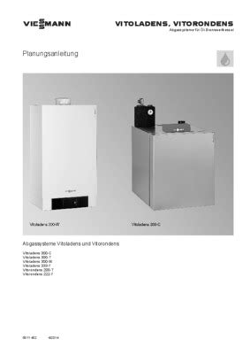 Vitoladens T Pdf Notice Manuel D Utilisation