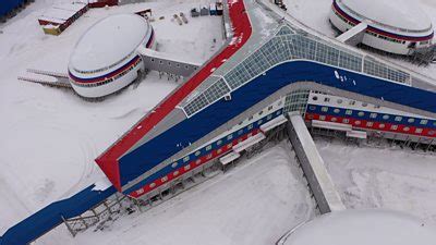 Inside Russia S Trefoil Military Base In The Arctic BBC News