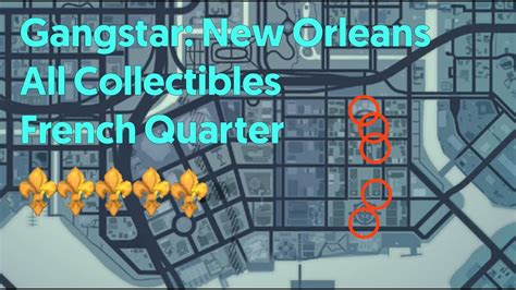 Gangstar New Orleans All Collectibles French Quarter Youtube