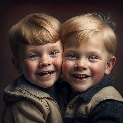 Blond Bond: A Portrait of a Sibling Love and Connection - Etsy