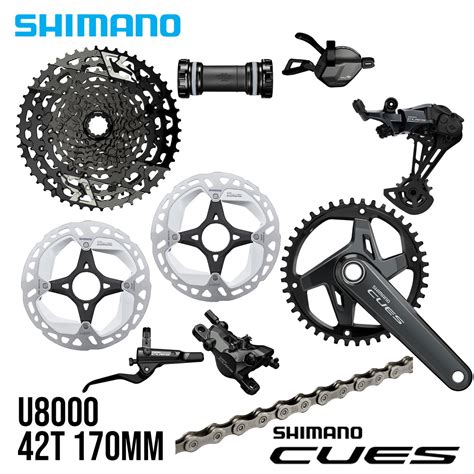 Shimano Cues U8000 1x11 11 Speed Groupset Supreme Bikes Ph