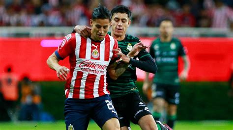 Liga MX Chivas Vence A Santos Y Se Mantiene En Zona De Liguilla Directa