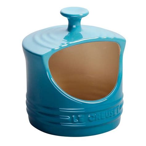 Saleiro De Cer Mica Le Creuset Azul Caribe X Cmtenha Na Sua