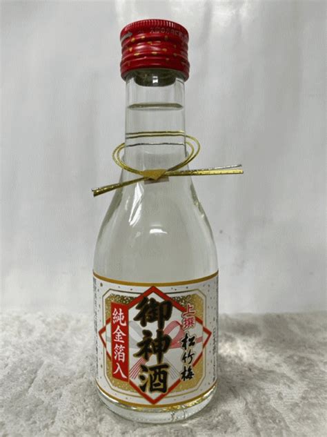 京都・宝酒造 松竹梅 御神酒 純金箔入180ml瓶×2ケース（全24本） 日本酒 Edcmoegoth