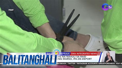 Chinese Pogo Workers Na Nahuli Sa Raid Sa Bamban Tarlac Noong Marso