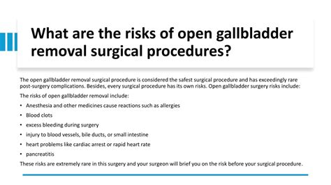 Ppt Open Gallbladder Removal Surgical Procedure Powerpoint Presentation Id12965793