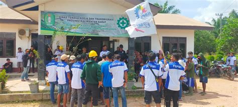 Aksi Solidaritas PUK SPPK FSPMI PT Kencana Graha Permai KC FSPMI