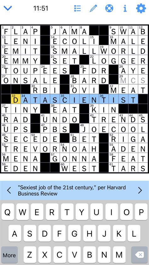 The NYT crossword puzzle is approximately as cool as the OED | Data ...