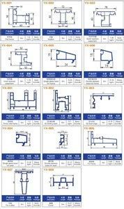 Buy Custom Plastic Extrusion Upvc Profiles For Sliding Window From