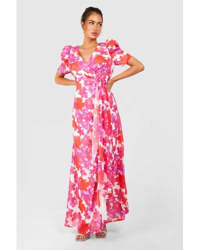 Floral Wrap Dresses For Women Up To 73 Off Lyst