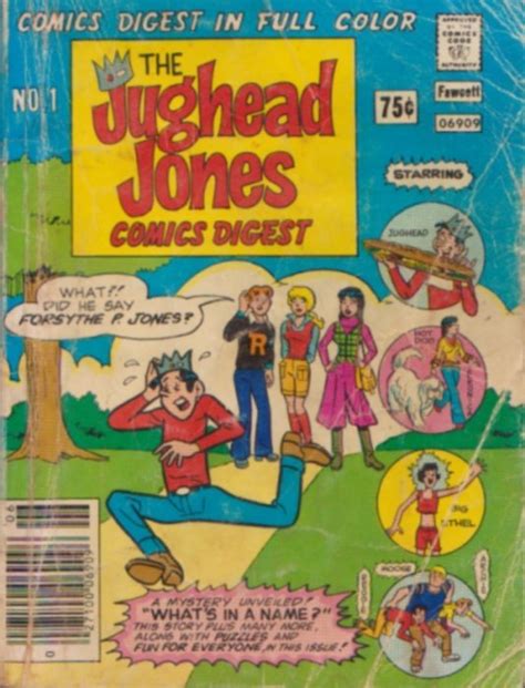 Jughead Jones Comics Digest 1 (Archie Comics Group) - ComicBookRealm.com