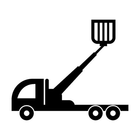 Premium Vector Lifting Machine Icon