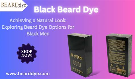 Black Beard Dye I Black Color Beard I Beard Dye