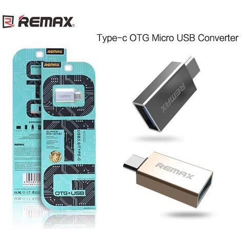 Otg Type C Remax Ra Otg Type C Port Usb Shopee Thailand