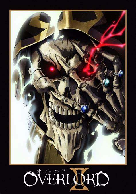 Anime Poster 12x18 Overlord 722647 Ainz Ooal Gown