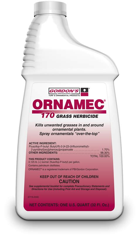 Ornamec 170 Grass Herbicide Gordons Pbi Gordon Forestry Distributing North Americas Forest