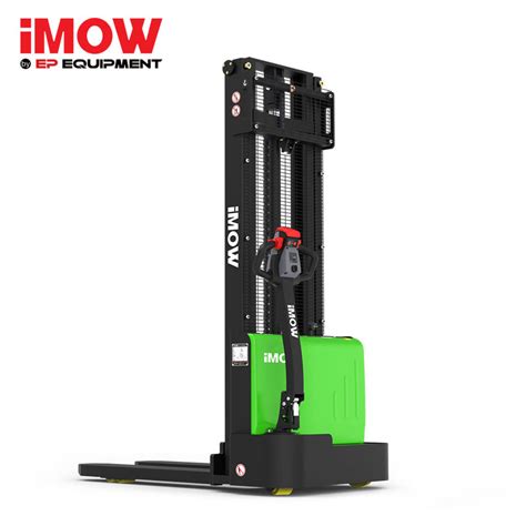 Pedestrian Type Electric Forklift Ton Electric Pallet Stacker For