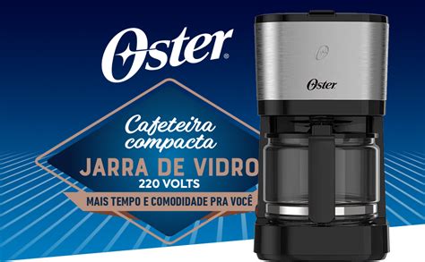 Oster Cafeteira Oster Inox Compacta L Ocaf V Amazon Br