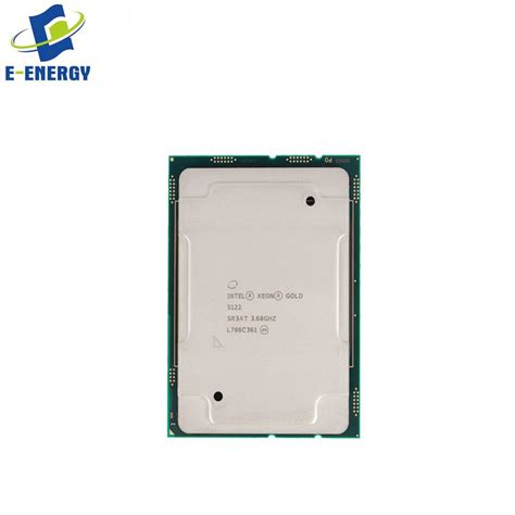 Intel Xeon Scalable Gold 5122 SkyLake 4 Core 3 6 GHz 3 7 GHz Turbo