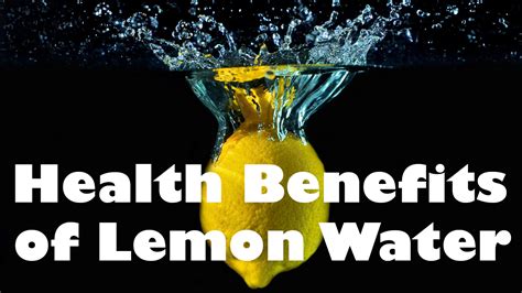 What Are The Health Benefits Of Lemon Water Healthy Habit Now