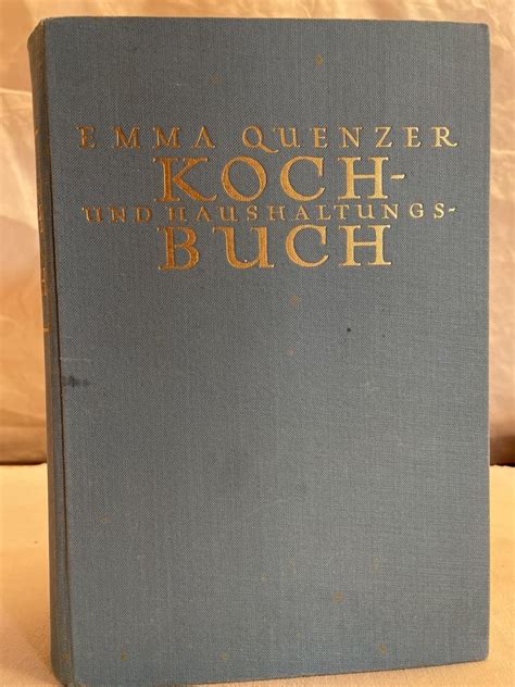 Koch Und Haushaltungsbuch Amazon De B Cher