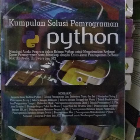 Jual Kumpulan Solusi Pemrograman Python Jakarta Pusat Mangun Shop