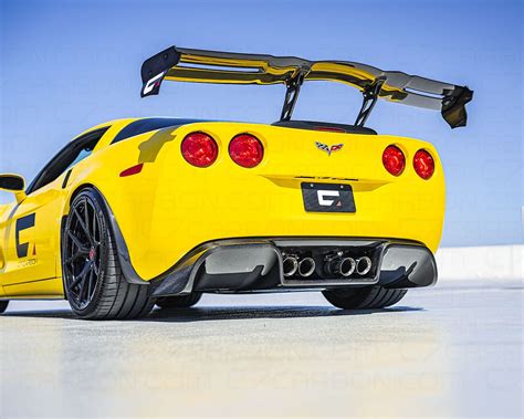 Corvette C Legacy Rear Diffuser C Carbon