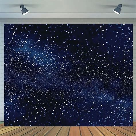 Starry Night Sky Galaxy Backdrop Versatile Polyester Space Temu In