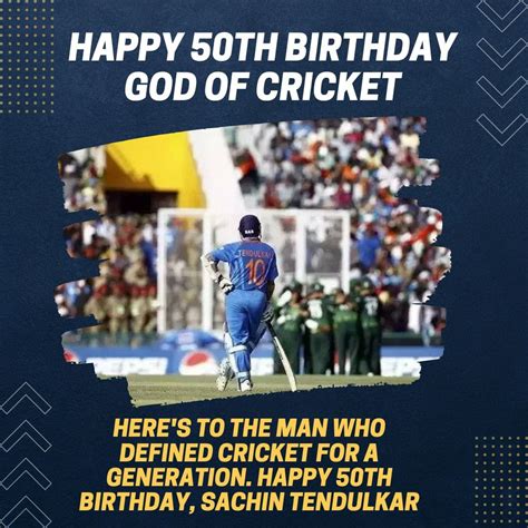 Sachin Tendulkar 50th Birthday 2023 Whatsapp Status Wishes And Photos