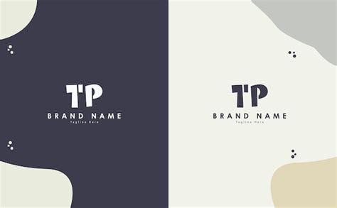 Premium Vector Tp Letters Vector Logo Design