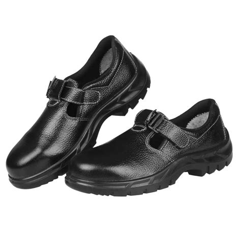 Buy Karam Fs101blfwsapn Pu Single Density Composite Toe Black Leather