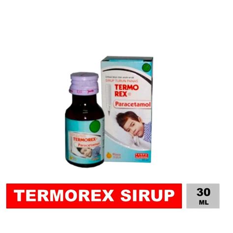 Jual Termorex Plus Ml Termorex Syrup Ml Termorex Syrup Mo