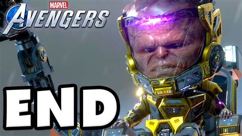 ENDING MODOK Boss Fight Marvel S Avengers Gameplay Walkthrough