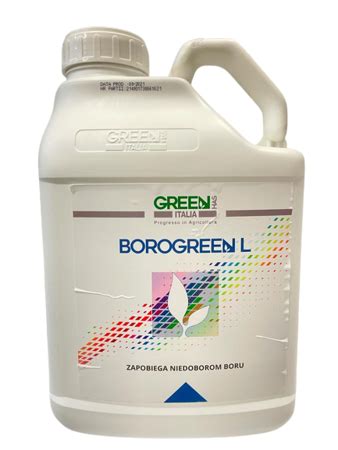 BOROGREEN 5L BOR 5 L Nawozy Dolistne Agro Centr Centrum