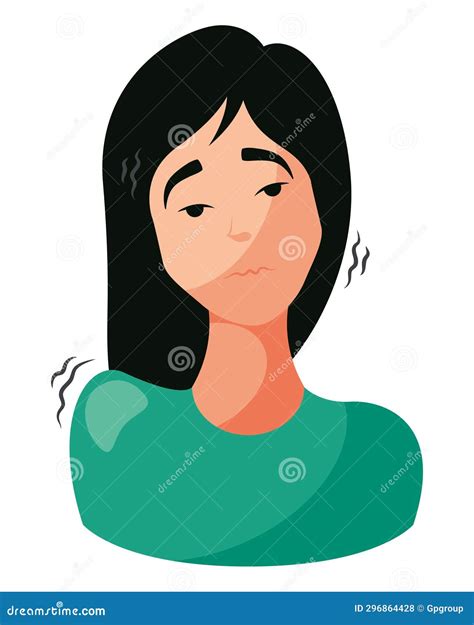 Tourette Syndrome Woman Stock Illustration Illustration Of Syndrome