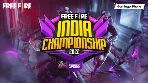 Free Fire India Championship Ffic Spring Announced With A K