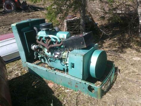 Red Pine Equipment Ford 6 Cylinder Industrial Diesel Engine Sold