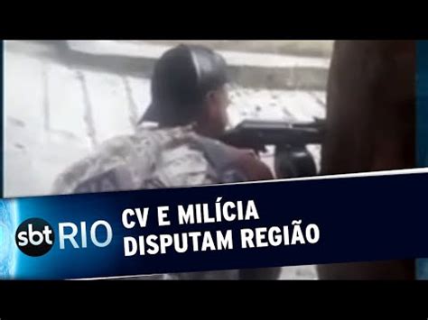 Facção e milicianos se enfrentam pelo controle do Morro do Fubá YouTube